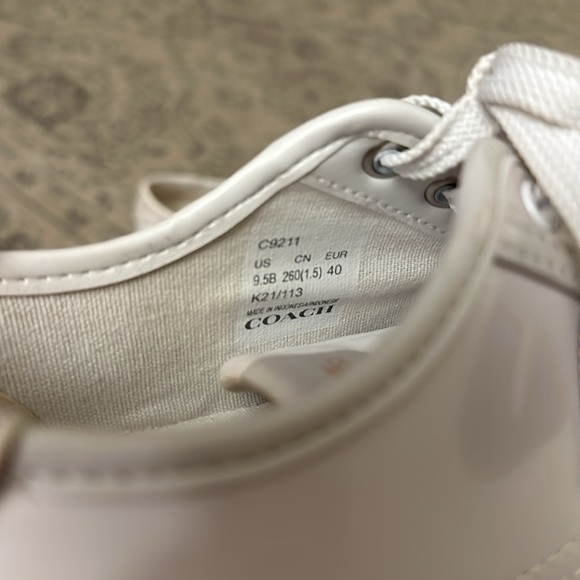 COACH Citysole Platform Leather Sneaker - Picture 6 of 9
